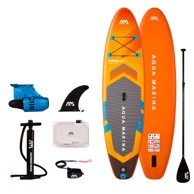 AQUA MARINA SUP daska Turbo 10'6" s motorom, 320 cm, 140 kg, 15 psi, 84 cm, Drop Stitch Light, narančasta